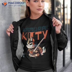 Custom Samurai Kitty: Feline-inspired Design Done Right Shirt