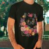 Cute Cat Flower Bouquet Shirt