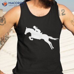 cute english riding hunter jumper girl horse tee gift shirt tank top 3