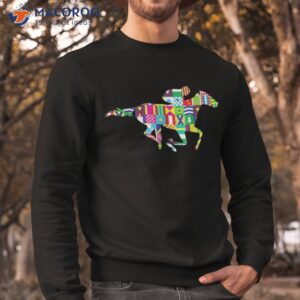 cute kentucky horse racing silks shirt sweatshirt