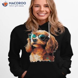 cute looking dog face with sunglasses for dogs lovers shirt hoodie 1