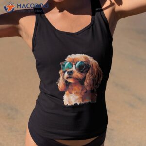 Cute Looking Dog Face With Sunglasses For Dogs Lovers Shirt