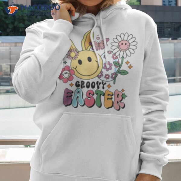 Cute Retro Bunny Happy Easter 2023 Shirt