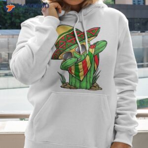 dabbing cactus cinco de mayo shirt hoodie