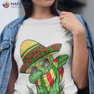 dabbing cactus cinco de mayo shirt tshirt