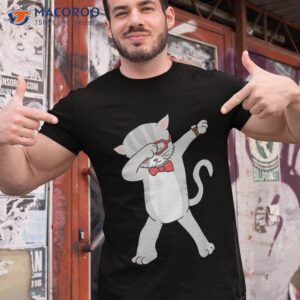 dabbing cat shirt funny dab gift tee tshirt 1