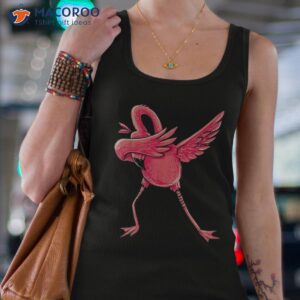 dabbing flamingo shirt boys girls dab dance gifts tank top 4