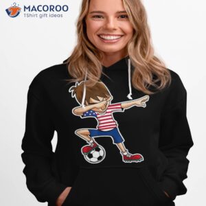 dabbing soccer boy usa shirt united states boys youth hoodie 1