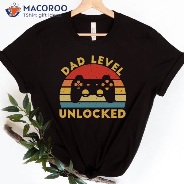 Dad Level Unlocked T-Shirt