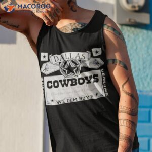 dallas cowboys king of football genuine shirt tank top 1