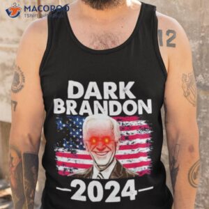 dark brandon biden 2024 president election america flag shirt tank top