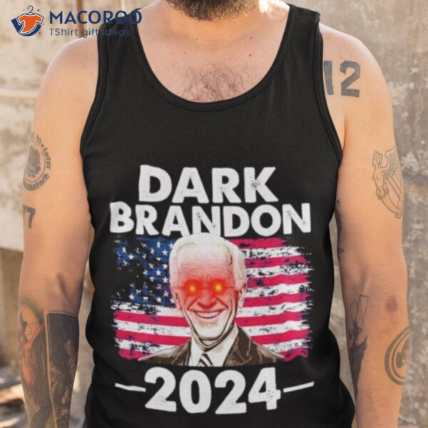 Dark Brandon Biden 2024 President Election America Flag Shirt