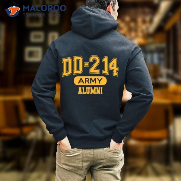 Dd-214 Army Alumni, Us Army Veterans Hoodie