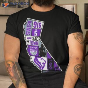 De’aaron Fox Black Sacramento Kings Player State Shirt