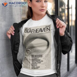 Deafheaven Australia And New Zealand Tour 2023 Poster Shirt