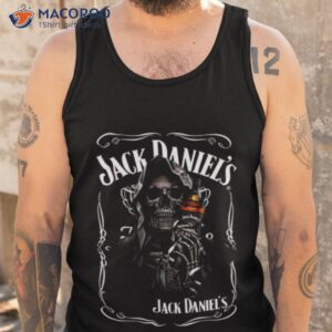 death skull jack daniels whiskey 2023 shirt tank top