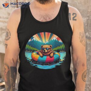 denali np ak bear animals wearing sunglasses kids amp adults shirt tank top