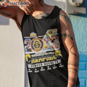 denver nuggets 2023 northwest division champions shirt tank top 1