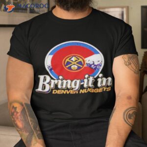 Denver Nuggets Hometown Regional Franklin Shirt