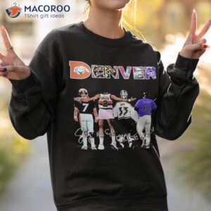 denver sports teams player signatures shirt sweatshirt 2