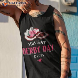 derby day kentucky horse dress shirt tank top 1