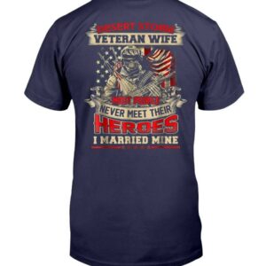 Desert Storm Combat Veteran Wife T-Shirt