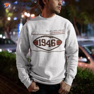 deshaun watson wearing cleveland brown 1946 shirt sweatshirt