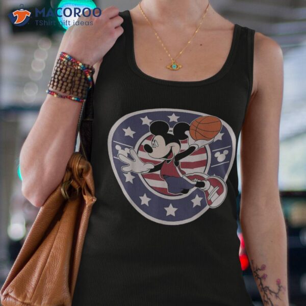 Disney Mickey And Friends Basketball Usa Shirt