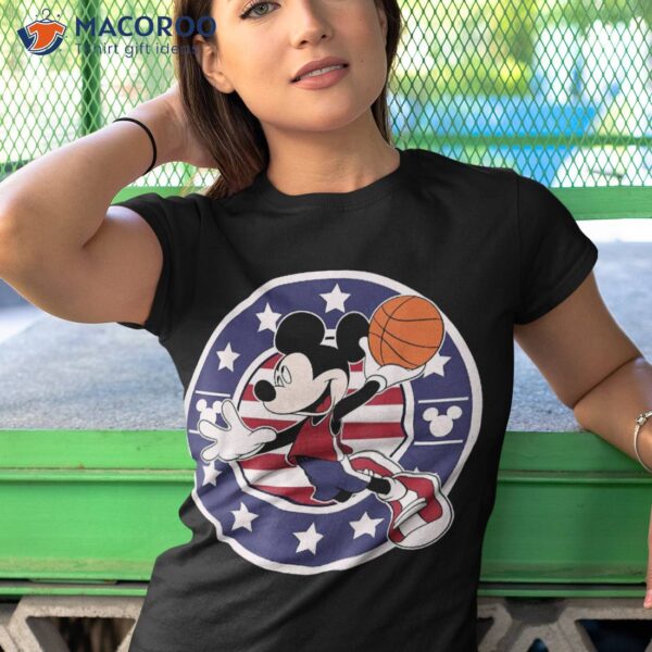 Disney Mickey And Friends Basketball Usa Shirt