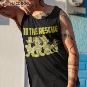 disney mickey and friends firefighters to the rescue shirt tank top 1