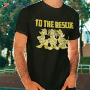 Disney Mickey And Friends Firefighters To The Rescue Shirt
