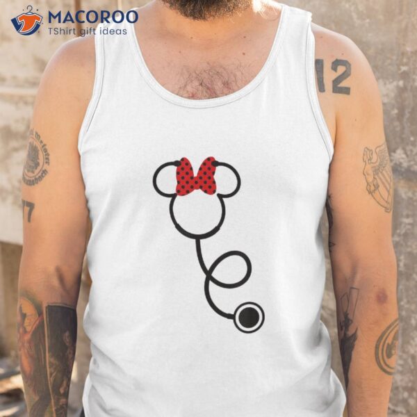 Disney Nurse’s Day Minnie Mouse Stethoscope Shirt