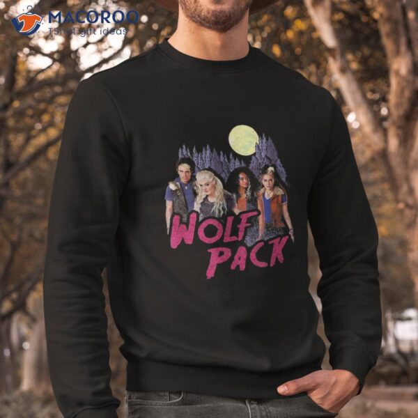 Disney Zombies Wolf Pack Full Moon Group Poster Shirt