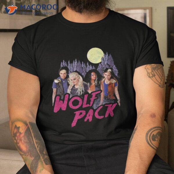 Disney Zombies Wolf Pack Full Moon Group Poster Shirt