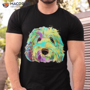 Dog Colourful Labradoodle Shirt