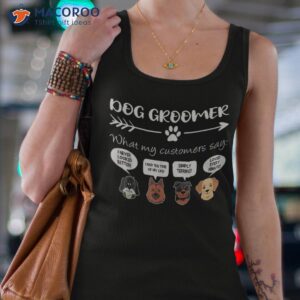 dog groomer shirt funny grooming gift salon tank top 4