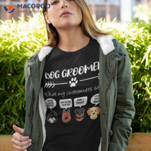 dog groomer shirt funny grooming gift salon tshirt 4