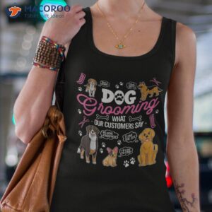 dog grooming groomer shirt tank top 4