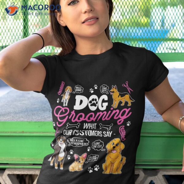 Dog Grooming Groomer Shirt