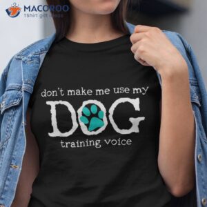 Dog School Trainer Education Training Shirt