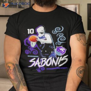 domantas sabonis sacramento kings player shirt tshirt