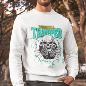 Dopeskill New Emerald Trapped Halloween Skull Shirt 2 dopeskill new emerald trapped halloween skull shirt sweatshirt