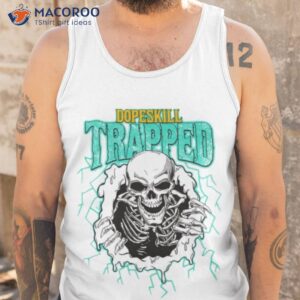 Dopeskill New Emerald Trapped Halloween Skull Shirt 3 dopeskill new emerald trapped halloween skull shirt tank top