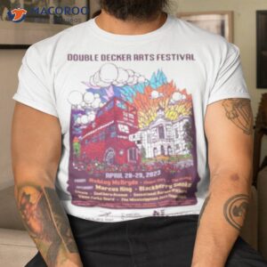 Double Decker Arts Festival 2023 Poster Shirt
