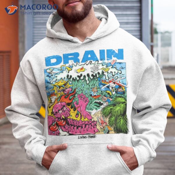 Drain Living Proof May 5 2023 Album Poster Shirt