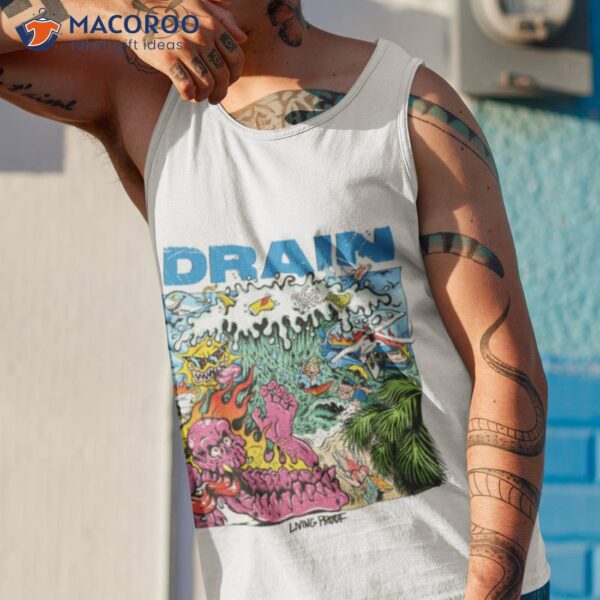 Drain Living Proof May 5 2023 Album Poster Shirt