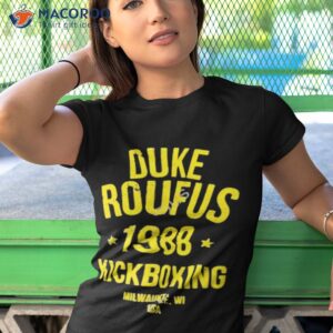 duke roufus 1988 kickboxing shirt tshirt 1