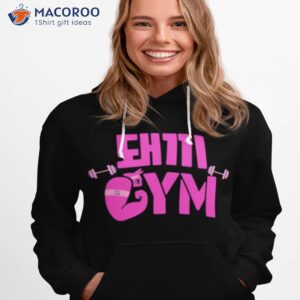 Dwaekki Gym Pink Shirt 1 dwaekki gym pink shirt hoodie 1