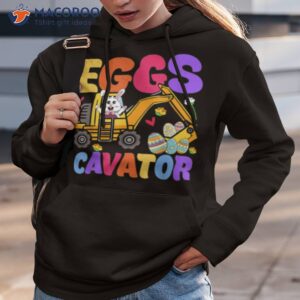 easter kids boys funny excavator happy eggscavator shirt hoodie 3