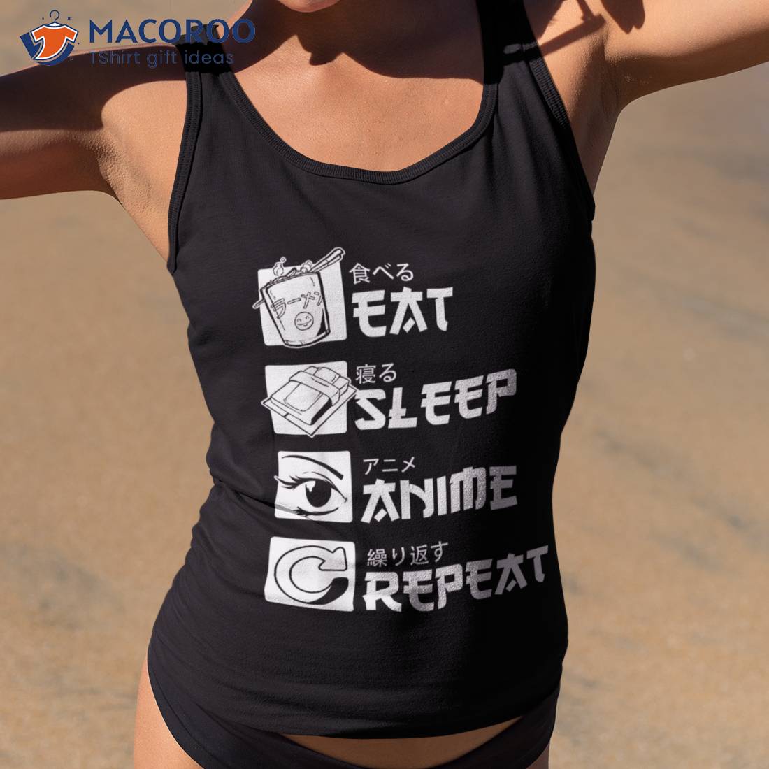 Eat Sleep Anime Repeat Manga Shirts Men Women Shirt Eat Sleep Anime Repeat Manga Shirts Men Women Shirt